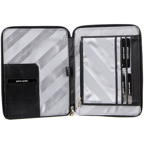 Darrahopens Electronics > Computers & Tablets Pierre Cardin Unisex Document Folio for iPad Tablet Compendium Cover Case - Black
