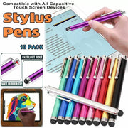 Darrahopens Electronics > Computers & Tablets > Tablets & Cases 10 Pack Stylus Pens for Touch Screen Devices Compatible with iPhone iPad Samsung