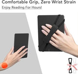 Darrahopens Electronics > Computers & Tablets > Tablets & Cases 2-Pack Hand Rests for E-Readers & Tablets - Non-Slip & Comfortable to Hold - Suitable for 4.7-8 Inch Screens - Black + White