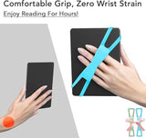 Darrahopens Electronics > Computers & Tablets > Tablets & Cases 2-Pack Hand Rests for E-Readers & Tablets - Non-Slip & Comfortable to Hold - Suitable for 4.7-8 Inch Screens - Blue + Green