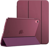 Darrahopens Electronics > Computers & Tablets > Tablets & Cases Case for iPad (A16) 11th/10th Generation (2025/2022), Slim Stand Hard Back Cover Auto Wake/Sleep Function (Burgundy)