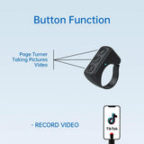 Darrahopens Electronics > Computers & Tablets > Tablets & Cases Remote Control Page Turner Ring for Kindle Novel Page Turning Bluetooth E-Reader