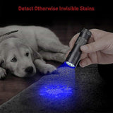 Darrahopens Electronics > Gadgets > Metal Detectors 12 LED UV Flashlight Purple Ultraviolet Torch for Detection or Cleaning Use