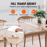Darrahopens Electronics > Gadgets > Metal Detectors VEVOR Plastic Table Cover, 40 x 60 Inch 1.5 mm Thick Clear Table Protector, Rectangle PVC Desk Mat, Waterproof & Easy Cleaning Desk Pad Tablecloth, for Office Dresser Dining Room Table Night Stand