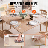 Darrahopens Electronics > Gadgets > Metal Detectors VEVOR Plastic Table Cover, 48 x 48 Inch 1.5 mm Thick Clear Table Protector, Square PVC Desk Mat, Waterproof & Easy Cleaning Desk Pad Tablecloth, for Office Dresser Dining Room Table Night Stand