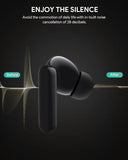 Darrahopens Electronics > Headphones and Earphones > In Ear Headphones & Earbuds Aukey True Wireless Earbuds With Noise Cancelling MOVE MINI NC (EP-M1NC)