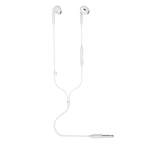 Darrahopens Electronics > Headphones and Earphones > In Ear Headphones & Earbuds Choetech OC-A016 3.5mm lateral in ear Stereo sound Wired Headphones White