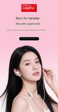 Darrahopens Electronics > Headphones and Earphones > In Ear Headphones & Earbuds Colorful QK01 Wired karaoke headphones-White