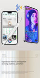 Darrahopens Electronics > Headphones and Earphones > In Ear Headphones & Earbuds Colorful QK01 Wired karaoke headphones-White