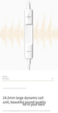 Darrahopens Electronics > Headphones and Earphones > In Ear Headphones & Earbuds Colorful QK01 Wired karaoke headphones-White