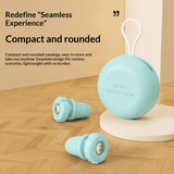Darrahopens Electronics > Headphones and Earphones > In Ear Headphones & Earbuds Green Luxury Diamond-Encrusted Noise Reduction Earplugs with Anti-Lost Lanyard - Soft Silicone Sleep & Study Ear Plugs for Comfortable Silence