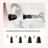 Darrahopens Electronics > Headphones and Earphones > In Ear Headphones & Earbuds Pink Luxury Diamond-Encrusted Noise Reduction Earplugs with Anti-Lost Lanyard - Soft Silicone Sleep & Study Ear Plugs for Comfortable Silence