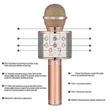 Darrahopens Electronics > Headphones and Earphones > Over Ear Headphones Bluetooth Wireless Microphone - KTV Singing Mic for iPhone, PC, Headset Use