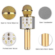 Darrahopens Electronics > Headphones and Earphones > Over Ear Headphones Bluetooth Wireless Microphone - KTV Singing Mic for iPhone, PC, Headset Use