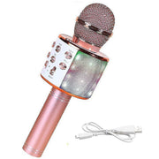 Darrahopens Electronics > Headphones and Earphones > Over Ear Headphones Cordless Handheld Karaoke Microphone - Singing Mic for Stage and Events