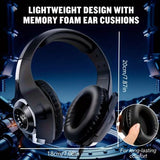 Darrahopens Electronics > Headphones and Earphones > Over Ear Headphones Gaming Headset PC PS4 PS5 Xbox RGB