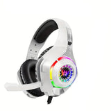 Darrahopens Electronics > Headphones and Earphones > Over Ear Headphones Gaming Headset with Mic & LED Lights