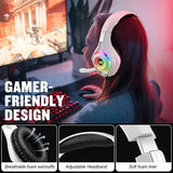 Darrahopens Electronics > Headphones and Earphones > Over Ear Headphones Gaming Headset with Mic & LED Lights