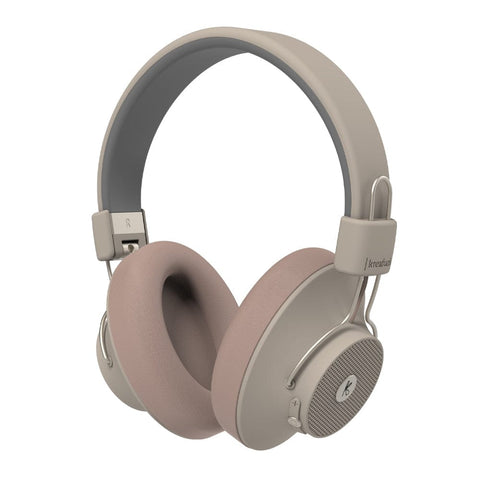 Darrahopens Electronics > Headphones and Earphones > Over Ear Headphones Kreafunk Abeat Qi Bluetooth Headphones W/ Anc - Ivory Sand
