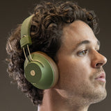 Darrahopens Electronics > Headphones and Earphones > Over Ear Headphones Kreafunk Abeat Qi Bluetooth Headphones W/ Anc - Urban Green