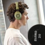 Darrahopens Electronics > Headphones and Earphones > Over Ear Headphones Kreafunk Abeat Qi Bluetooth Headphones W/ Anc - Urban Green