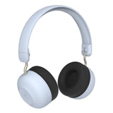 Darrahopens Electronics > Headphones and Earphones > Over Ear Headphones Kreafunk Kids Buzz Bluetooth Headphones W/ Anc - Cloudy Blue