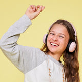 Darrahopens Electronics > Headphones and Earphones > Over Ear Headphones Kreafunk Kids Buzz Bluetooth Headphones W/ Anc - Dusty Rose