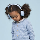 Darrahopens Electronics > Headphones and Earphones > Over Ear Headphones Kreafunk Kids Buzz Junior Bluetooth Headphones - Cloudy Blue