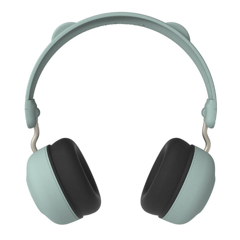 Darrahopens Electronics > Headphones and Earphones > Over Ear Headphones Kreafunk Kids Buzz Junior Bluetooth Headphones - Dusty Green
