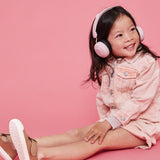Darrahopens Electronics > Headphones and Earphones > Over Ear Headphones Kreafunk Kids Buzz Junior Bluetooth Headphones - Dusty Rose