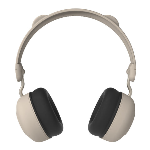 Darrahopens Electronics > Headphones and Earphones > Over Ear Headphones Kreafunk Kids Buzz Junior Bluetooth Headphones - Ivory Sand