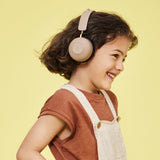 Darrahopens Electronics > Headphones and Earphones > Over Ear Headphones Kreafunk Kids Buzz Junior Bluetooth Headphones - Ivory Sand