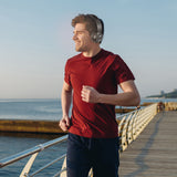 Darrahopens Electronics > Headphones and Earphones > Over Ear Headphones Laser Foldable Bluetooth Headphones with Mic Black