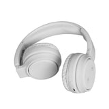Darrahopens Electronics > Headphones and Earphones > Over Ear Headphones Laser Foldable Bluetooth Headphones with Mic Bright White