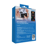 Darrahopens Electronics > Headphones and Earphones > Over Ear Headphones Laser TWS Earbuds ANC with Touch Display Black