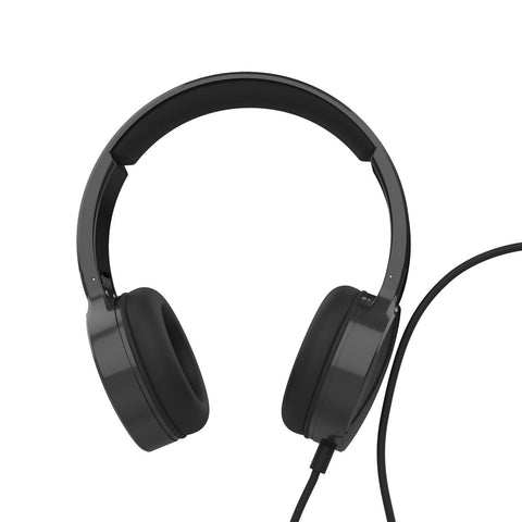 Darrahopens Electronics > Headphones and Earphones > Over Ear Headphones Laser Wired Headphones with 40mm Drivers Black