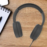 Darrahopens Electronics > Headphones and Earphones > Over Ear Headphones Laser Wired Headphones with 40mm Drivers Black