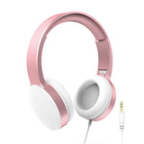 Darrahopens Electronics > Headphones and Earphones > Over Ear Headphones Laser Wired Headphones with 40mm Drivers Rose Gold