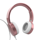 Darrahopens Electronics > Headphones and Earphones > Over Ear Headphones Laser Wired Headphones with 40mm Drivers Rose Gold