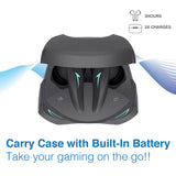Darrahopens Electronics > Headphones and Earphones > Over Ear Headphones Laser Wireless Gaming ANC Earphones Black