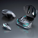 Darrahopens Electronics > Headphones and Earphones > Over Ear Headphones Laser Wireless Gaming ANC Earphones Black