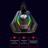 Darrahopens Electronics > Headphones and Earphones > Over Ear Headphones USB Computer Microphone - Wired Condenser Mic for Office, Gaming, Conference