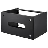 Darrahopens Electronics > Headphones and Earphones > Over Ear Headphones VEVOR 6U Wall Mount Network Rack, 14 in/355.6 mm Depth, 50 lbs/22.68 kg Max Weight Capacity Wall Mount Server Rack with Cage Nuts, 19"/482.6 mm for Shallow Server IT Equipment and Network Switches