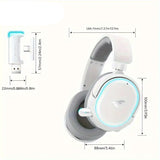 Darrahopens Electronics > Headphones and Earphones > Over Ear Headphones Wireless Gaming Headset with Surround Sound
