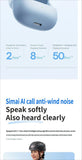 Darrahopens Electronics > Headphones and Earphones > Wireless Headphones & Earbuds Baseus BS1 Bluetooth headset-Blue