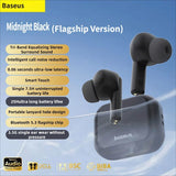 Darrahopens Electronics > Headphones and Earphones > Wireless Headphones & Earbuds Baseus E17 Bluetooth headset-Black