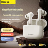 Darrahopens Electronics > Headphones and Earphones > Wireless Headphones & Earbuds Baseus E17 Bluetooth headset-White