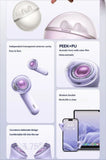 Darrahopens Electronics > Headphones and Earphones > Wireless Headphones & Earbuds Baseus E5 Bluetooth headset-Pink