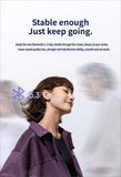 Darrahopens Electronics > Headphones and Earphones > Wireless Headphones & Earbuds Baseus E5 Bluetooth headset-Pink