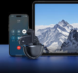 Darrahopens Electronics > Headphones and Earphones > Wireless Headphones & Earbuds Baseus E5x Bluetooth headset-Black